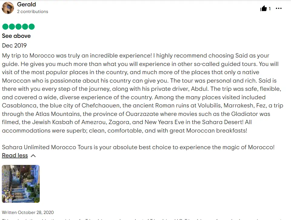 Sahara Unlimited Review screenshot